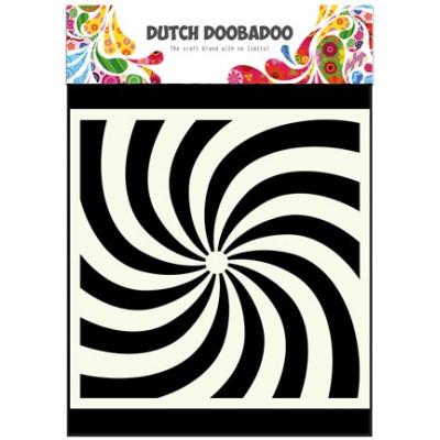 Dutch DooBaDoo Stencil - Spiral